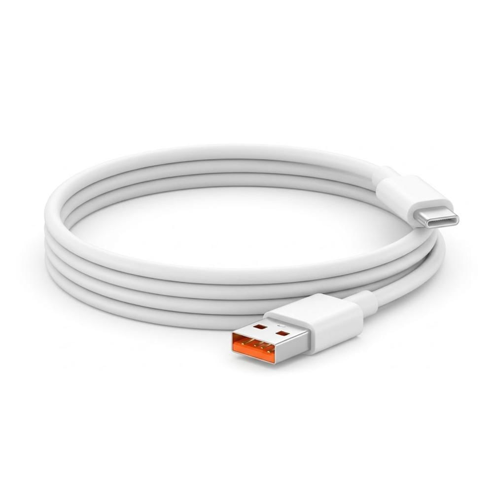 Cable USB a Tipo C 6A Carga Rápida Compatible con Xiaomi y Android