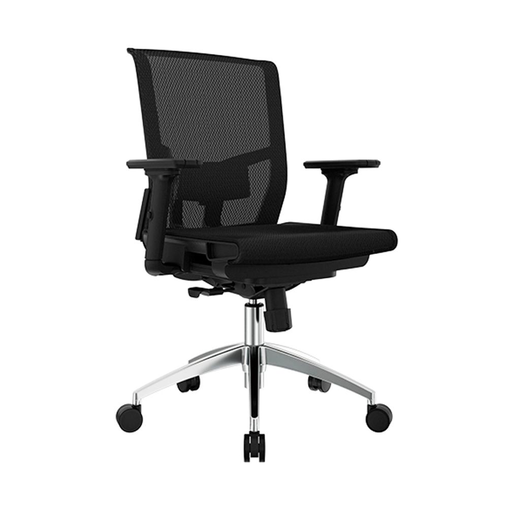 Silla Ergonómica Delphi Full Gerente Negro  PN Ofideas