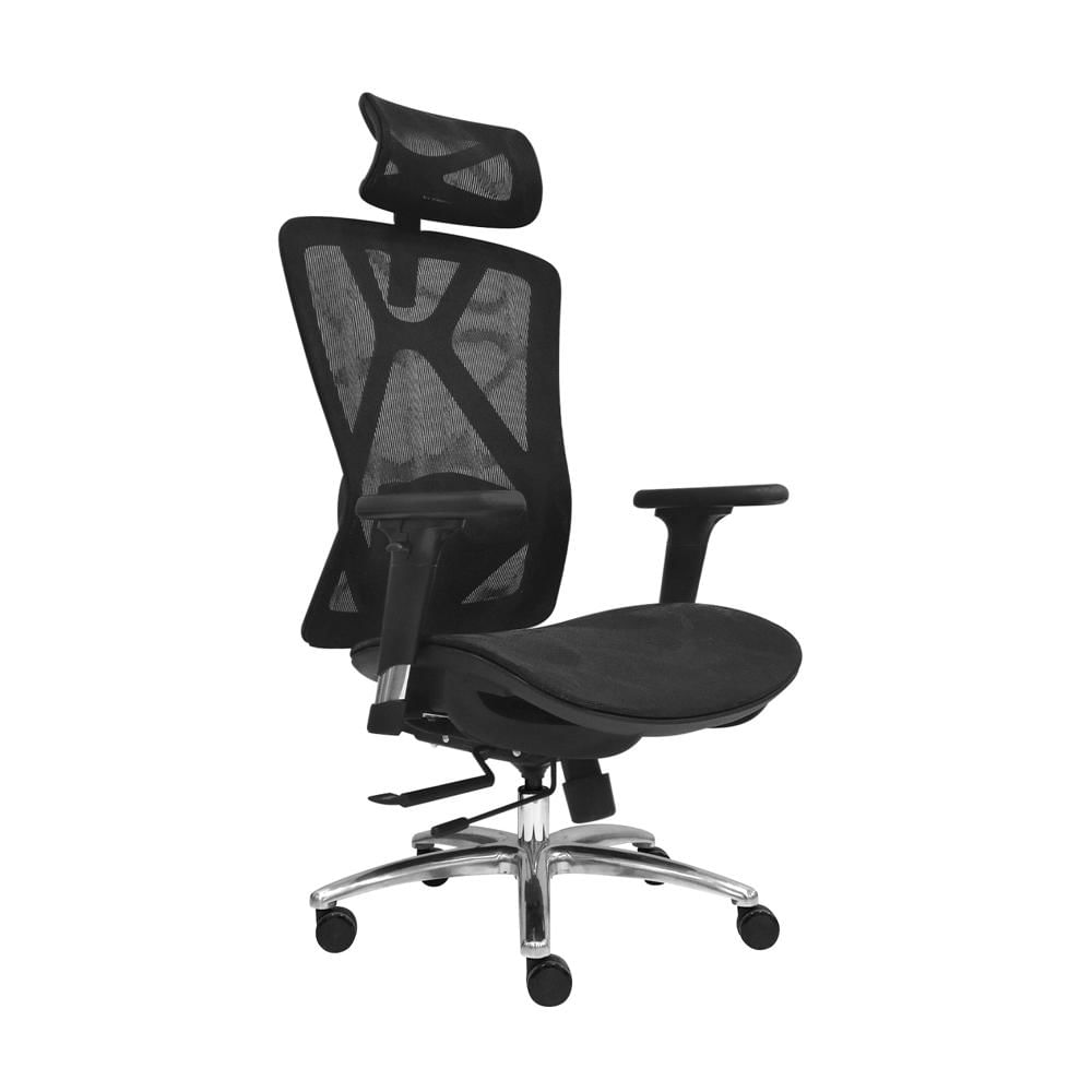 Silla Ergonómica Levi Plus II Presidente Negro PN Ofideas