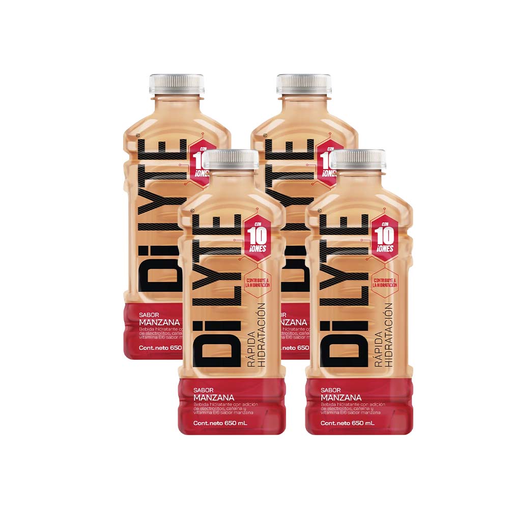 Bebida Rehidratante DILYTE Manzana Botella 650ml x 6un