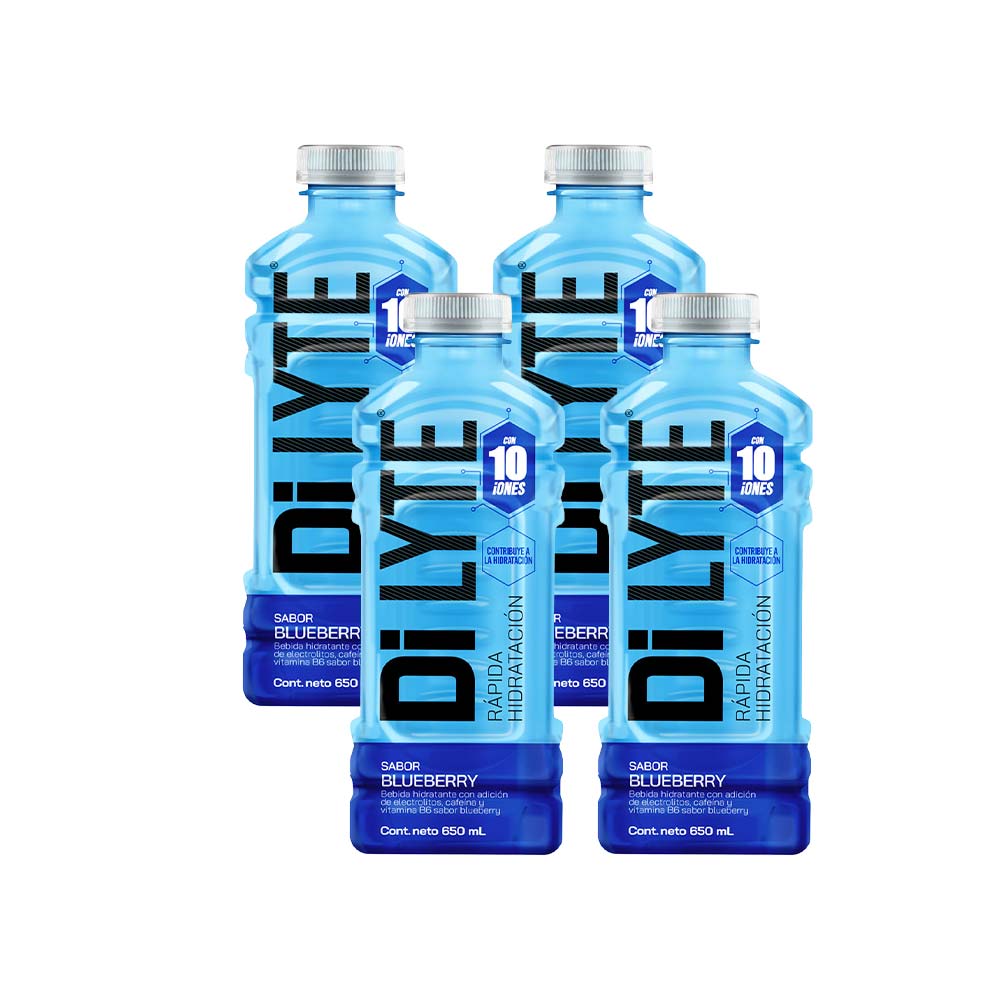 Bebida Rehidratante DILYTE Blueberry Botella 650ml x 6un