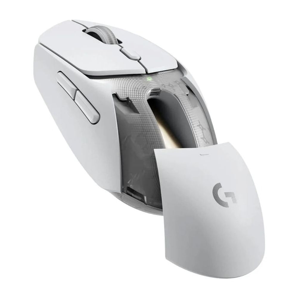 Mouse Logitech G309 Lightspeed Wireless Bt 25k DPI Lightforce blanco