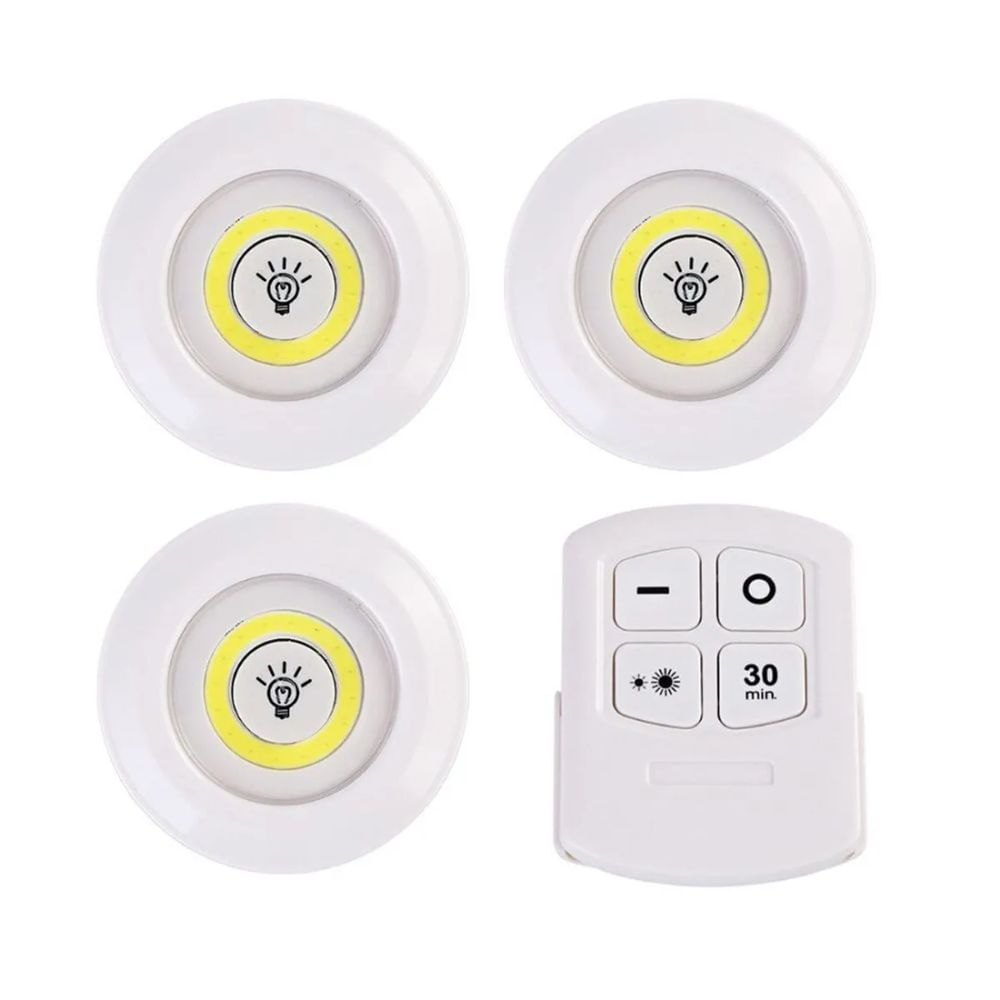 Luz LED 3 En 1 Con Control Remoto