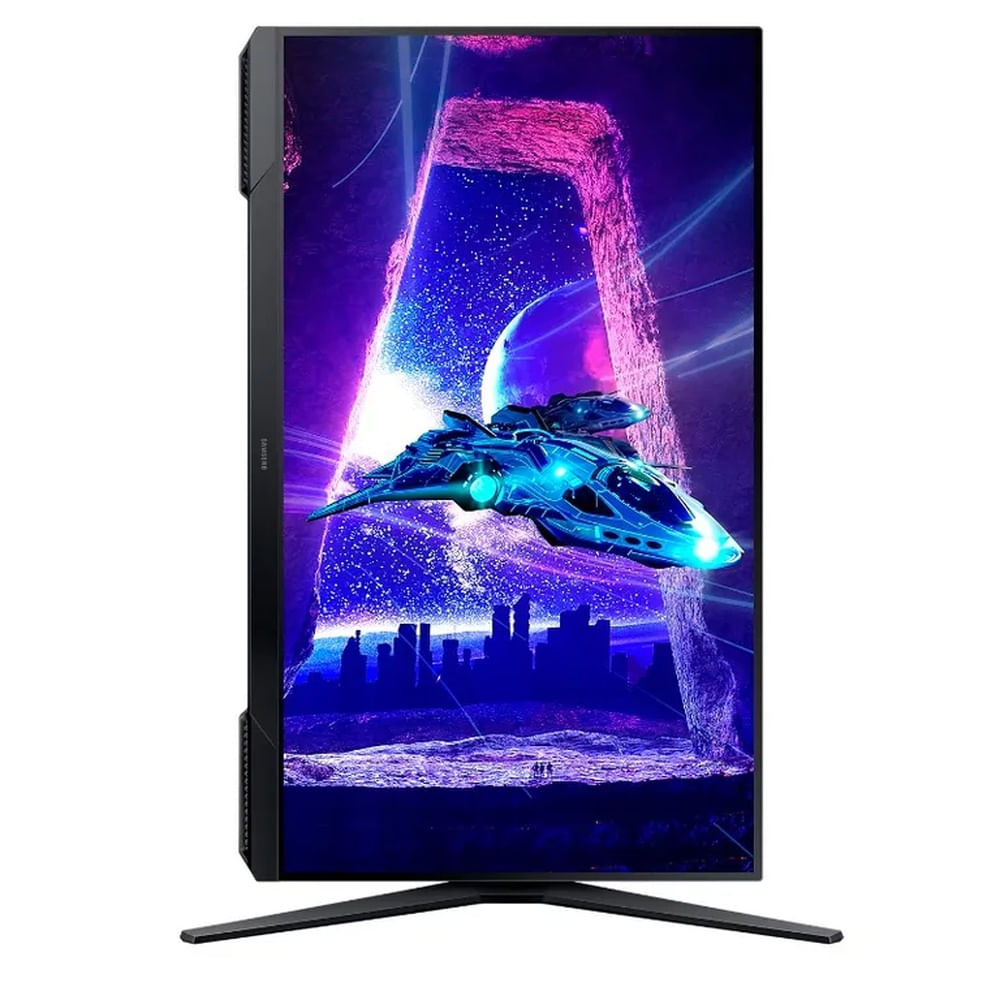 Monitor plano gaming SAMSUNG Odyssey G3 27 FHD VA HDMI Display Port HAS negro