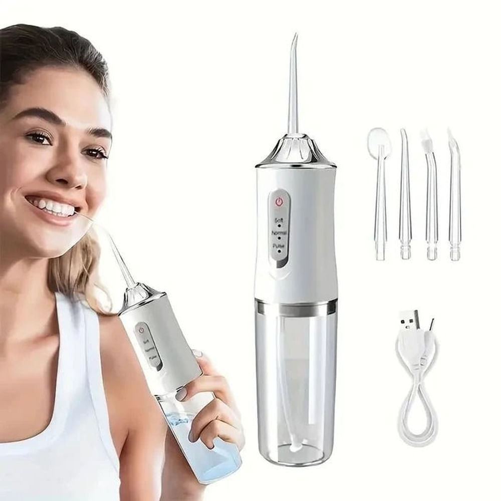 Irrigador Bucal Inalambrico Electrico Limpieza de Dientes Recargable