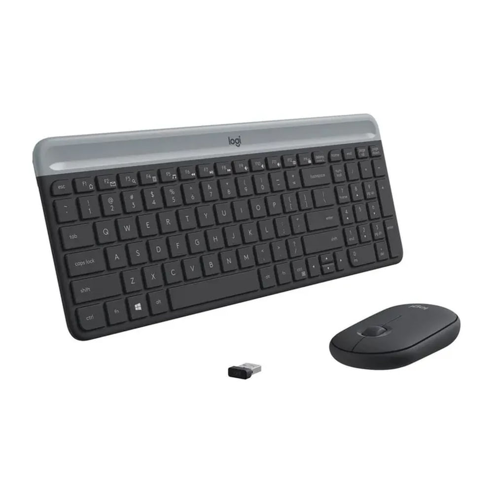 COMBO LOGITECH SLIM MK470 NEGRO