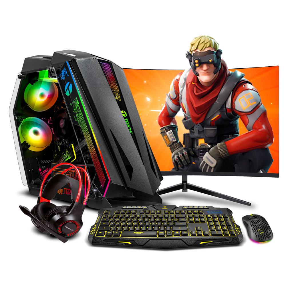 COMPUTADORA PC GAMER RYU RYZEN 7 5700G 16GB 500GB 24 RTX3050 6GB MI PC LISTA MIPCLISTA