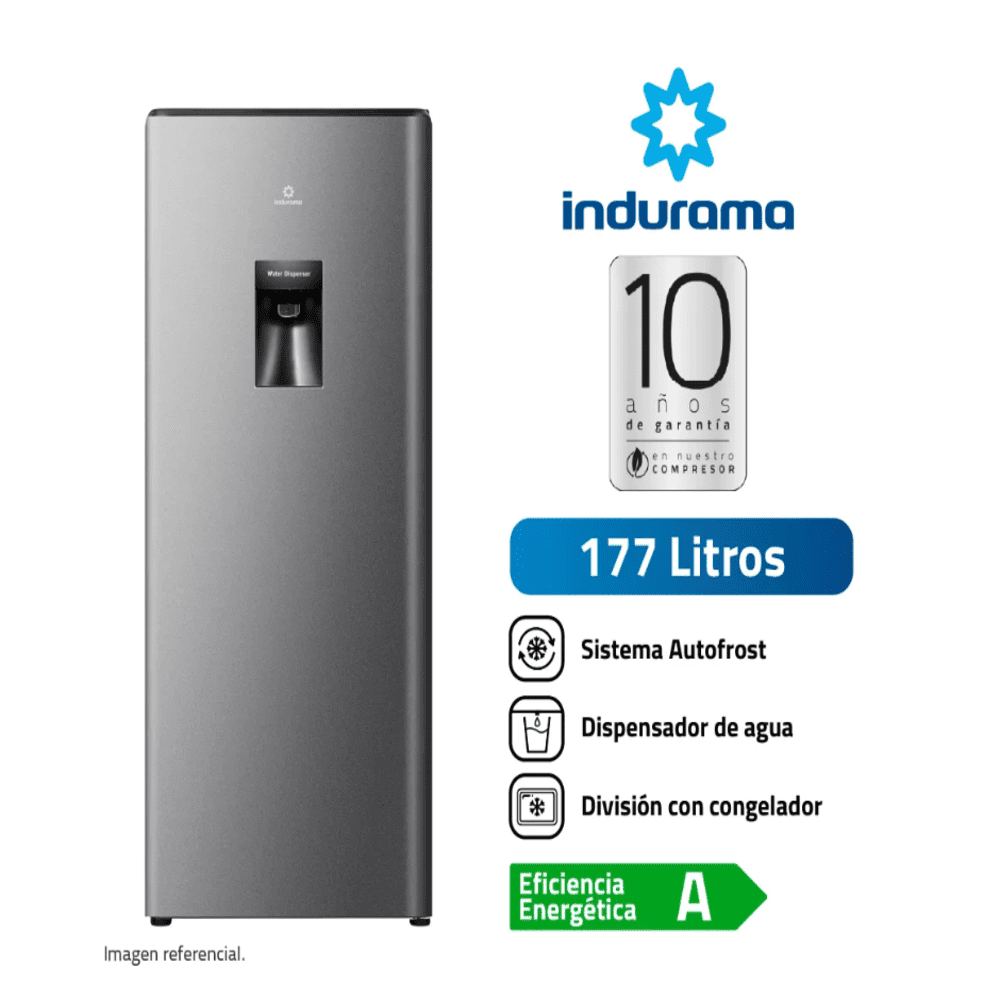 Refrigeradora Indurama RI-289D 177L Croma