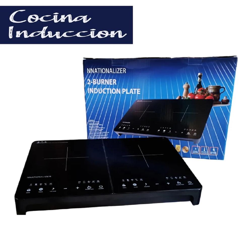 Cocina de Inducción Doble Hornilla NNationalizer 2000 -2000 Watts NN-ALPI17
