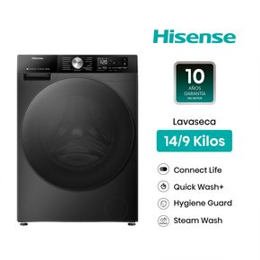 Hisense 14Kg 9Kg Negro