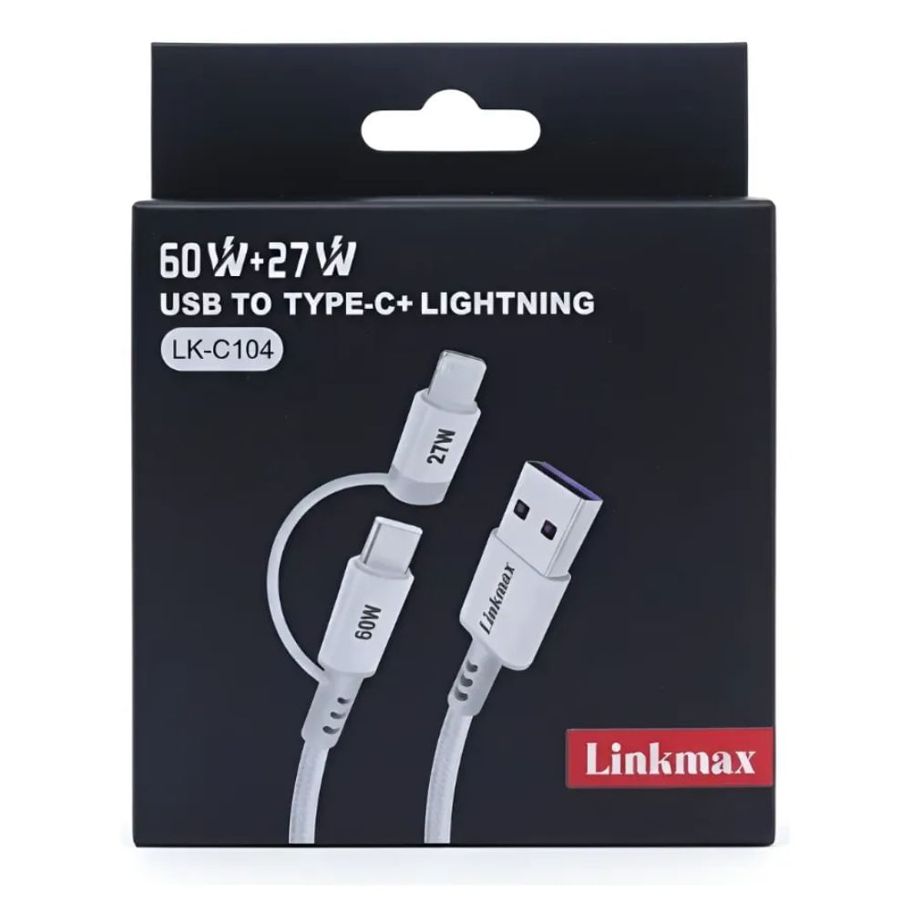 Cable De Carga Rápida Linkmax LK-C104 25W