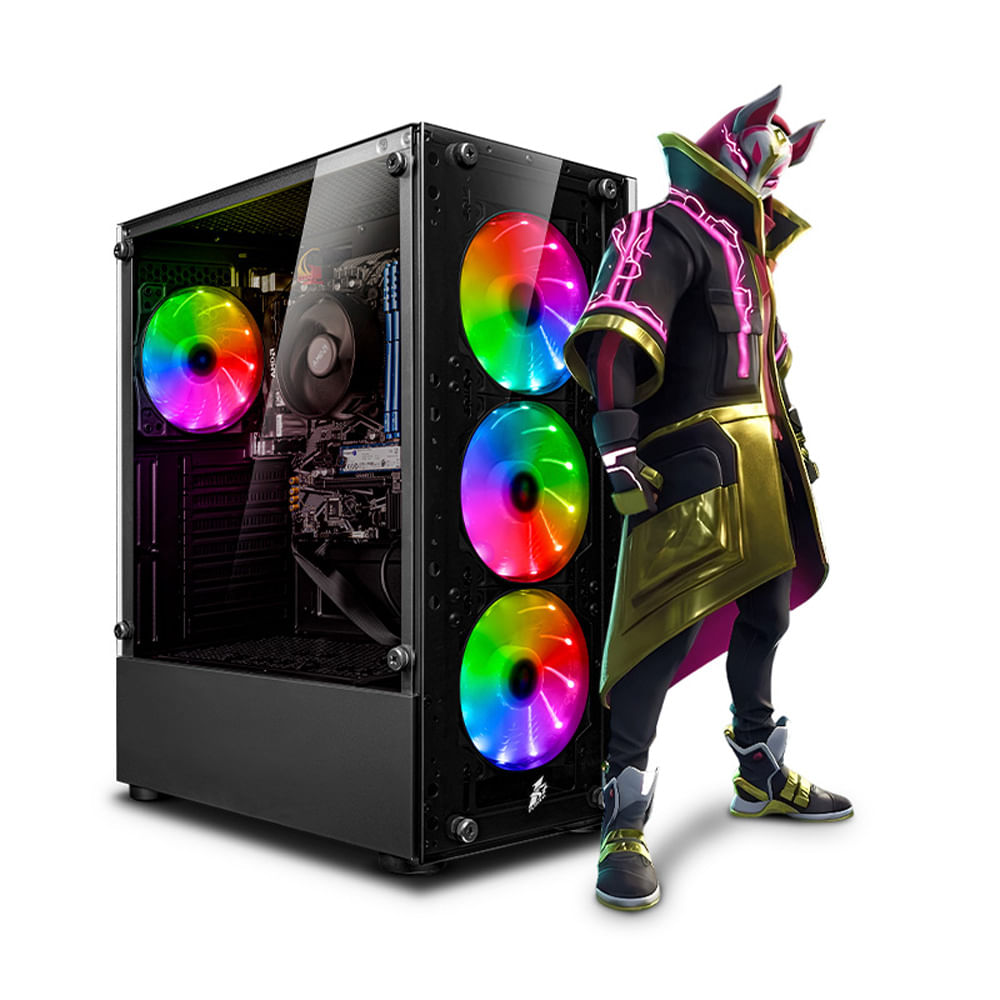 CPU GAMER RYZEN 7 5700 16GB 500GB RTX5050 8GB STORM MI PC LISTA - MIPCLISTA COMPUTADORA