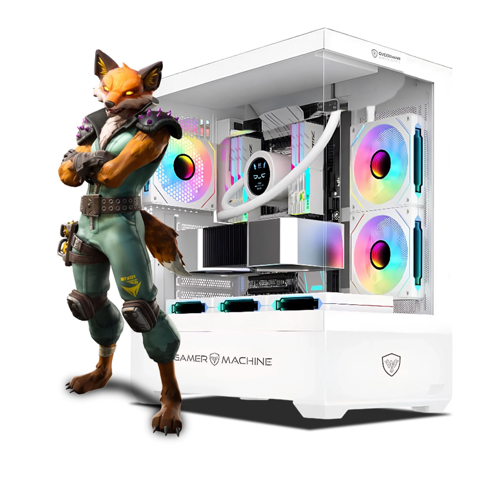 CPU Gamer AMD Ryzen 5 5500 8GB 500GB RTX3050 6GB Mipclista ryzen RGB COMPUTADORA