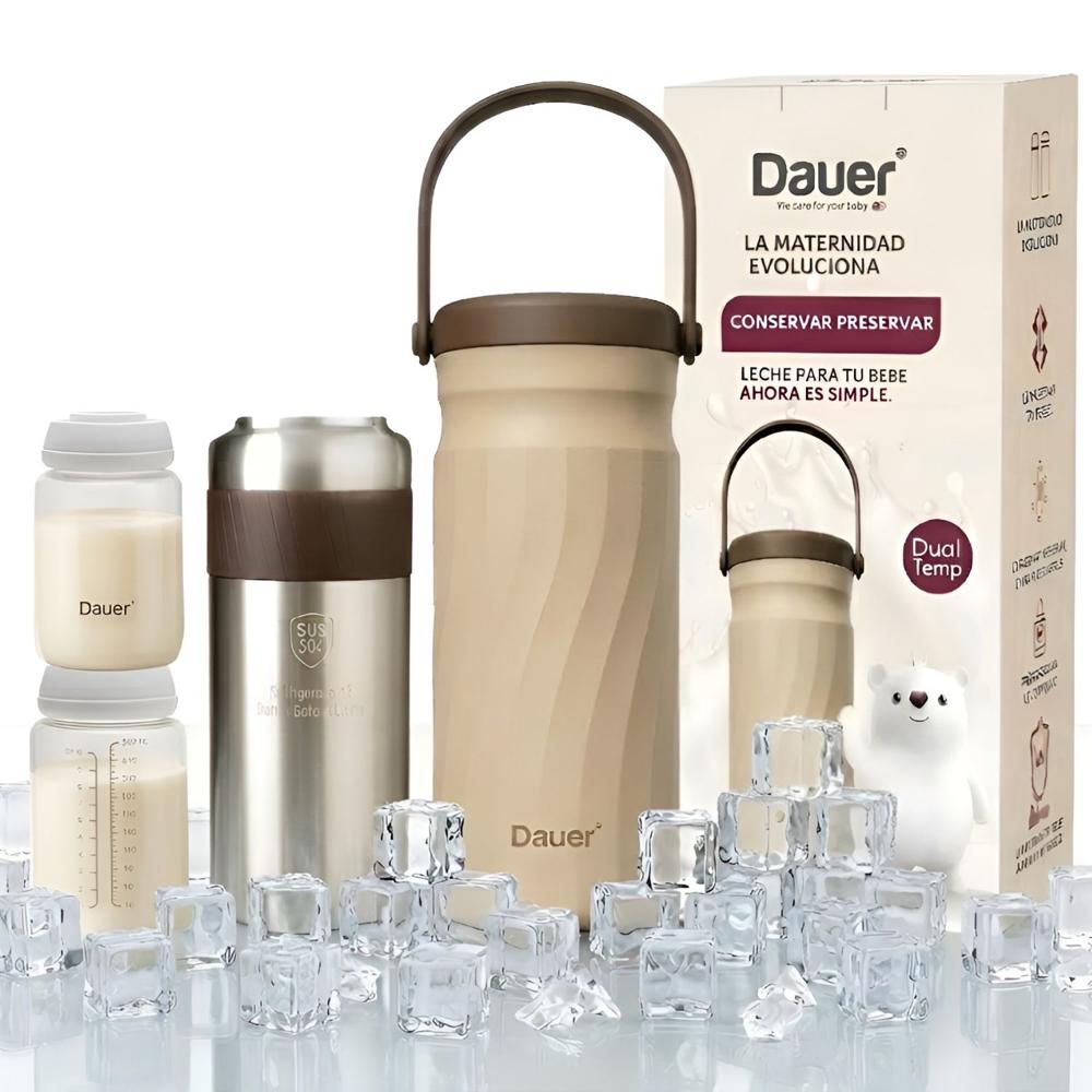 Cooler Dual Temp Portatil Enfriador y Conservador de Leche Materna de Inox Alta Resistencia