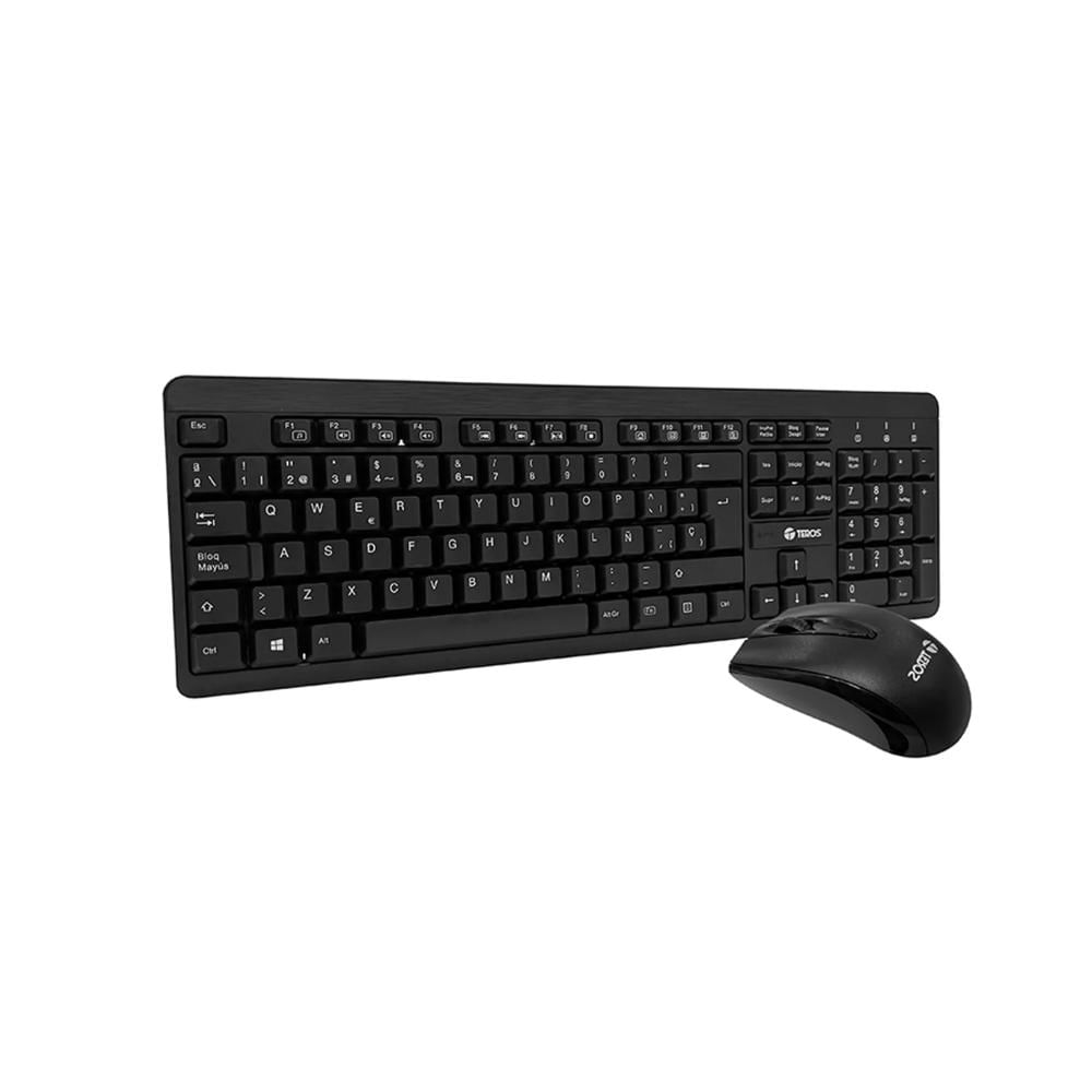 KIT TECLADO Y MOUSE TEROS WIRELESS TE-4061N