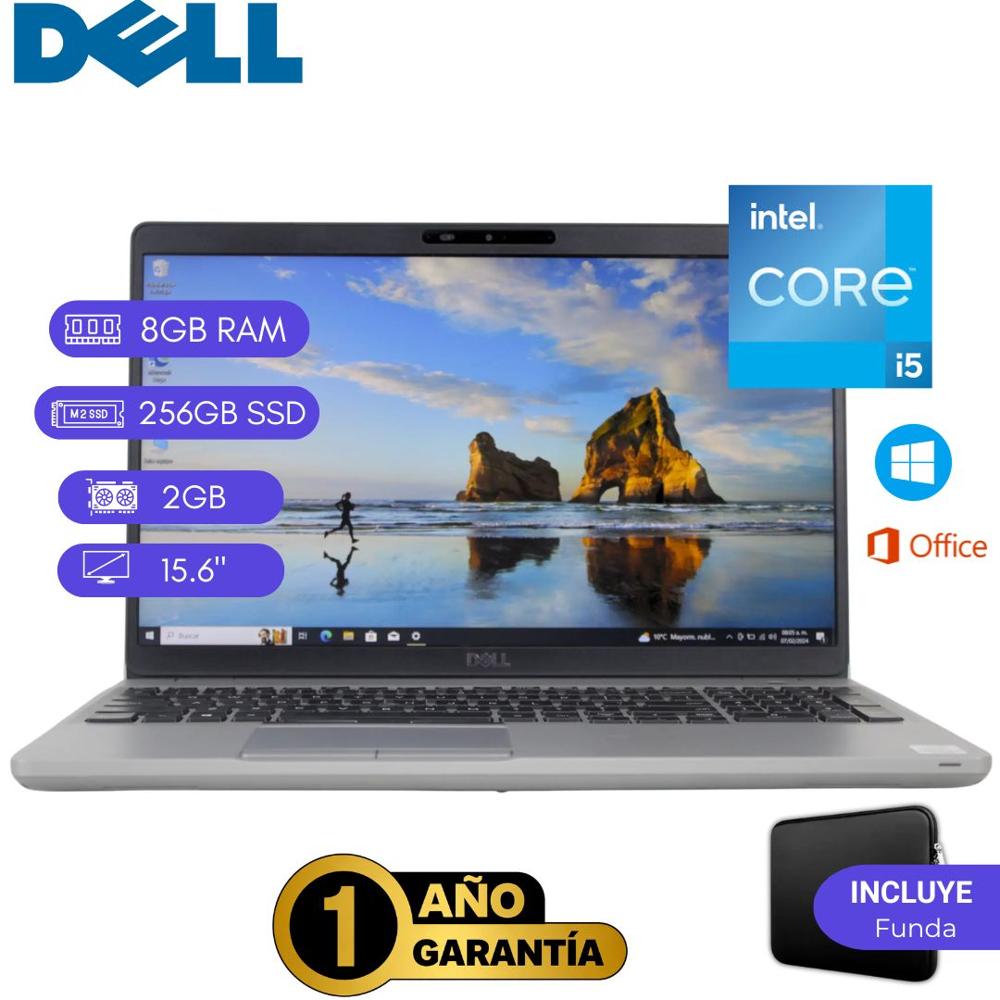 DELL LATITUDE 5511 seminueva - CI5 10MA - 8GB DDR4 - 256GB SSD - 2GB VIDEO - 15.6 pulgadas