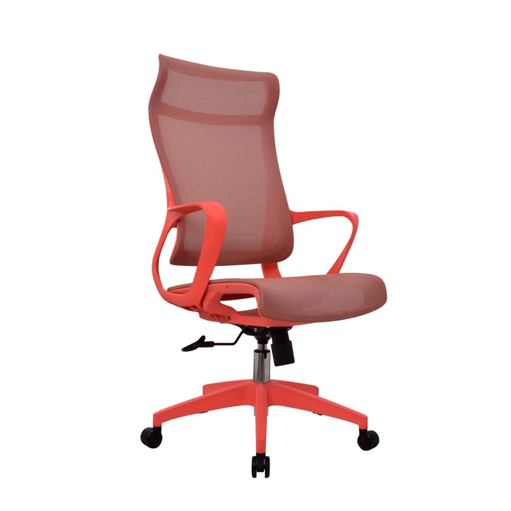 Silla Giratoria Rigs Presidente Malla Rosa PN Ofideas