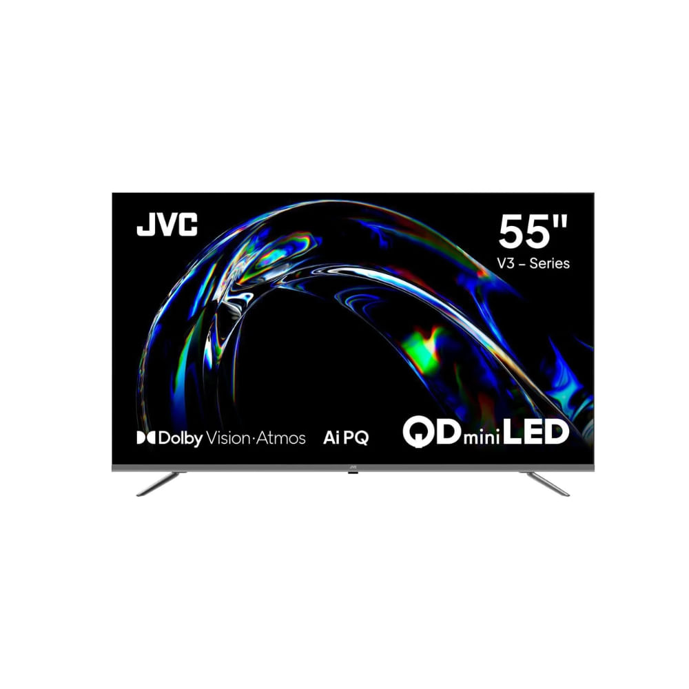 Televisor JVC 55 QD MiniLed 4k Google Tv LT-55KM958 Smart Tv