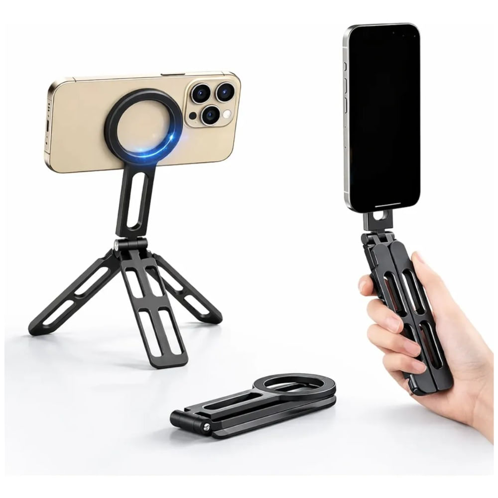 Trípode Magnético Para Celular Magsafe Plegable
