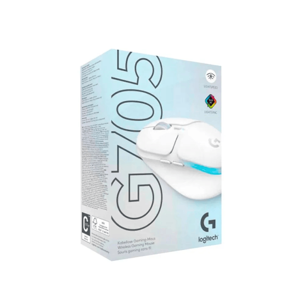 MOUSE LOGITECH G705 LIGHSPEED WIRELESS LIGHTSYNC RGB WHITE AURORA