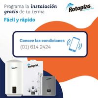 Rapiducha Rotoplas Spark Calentador de Agua