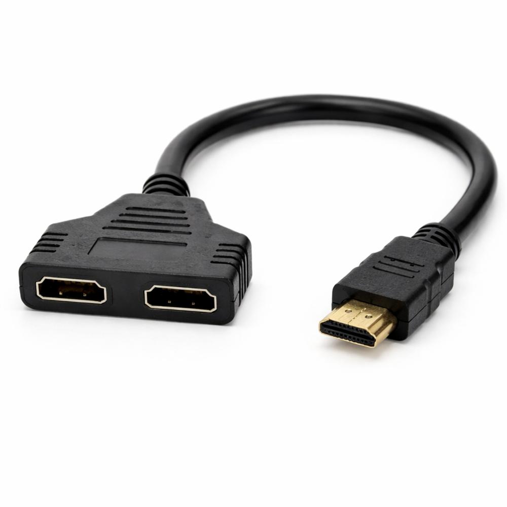 Splitter HDMI 1x2 Full HD 1080p Duplicador Señal 2 Pantallas