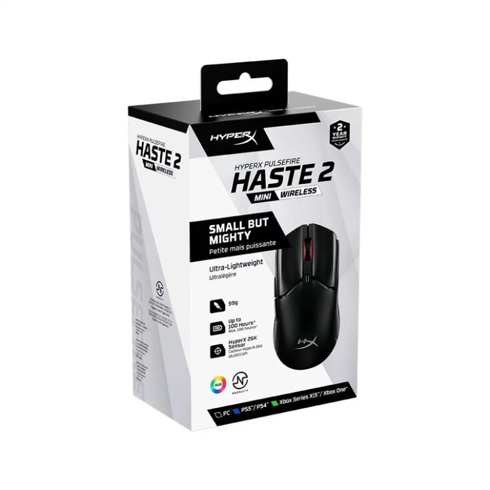 HYPERX PULSEFIRE HASTE 2 MINI WIRELESS BLACK 7D388