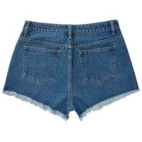 Short Denim Deshilado Mujer SINGULAR