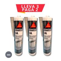 3x2 Siliconas Antihongos Sikasil IA Gris 280ml