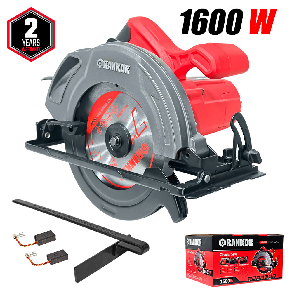 Sierra Circular Industrial 185mm Rankor RCS160002 1600W 62mm