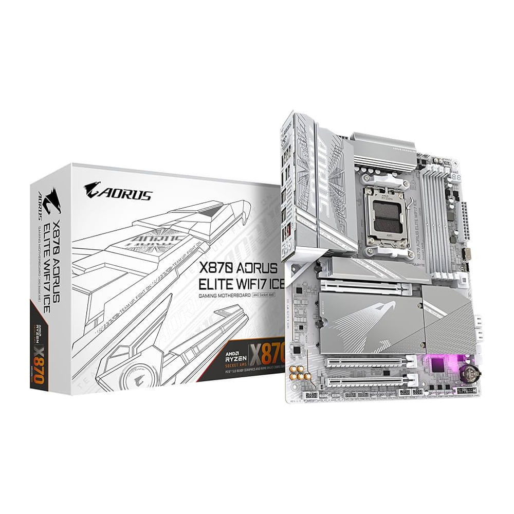 Placa base GIGABYTE X870 AORUS ELITE WIFI7 conectividad WiFi 7