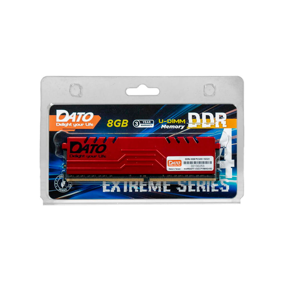 Memoria RAM DATO Extreme DDR4 8GB 3200MHz