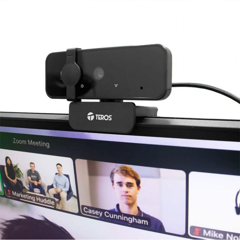 Webcam TEROS TE-9072  2K Micrófono incorporado  USB 2.0