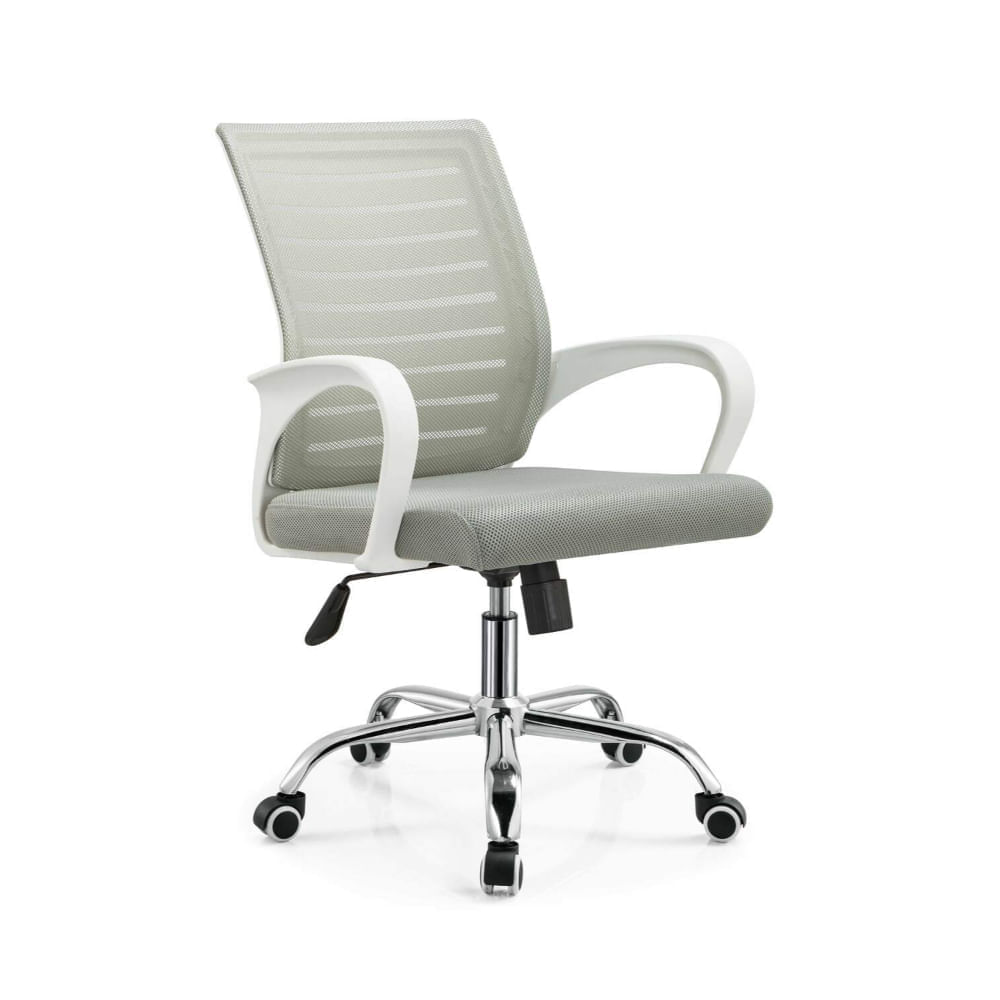 Silla Giratoria Rta-Ut5Hda7Pt Blanco - Gris