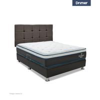 Dormitorio Praktibox Laqueada Pure Fresh Queen Cuadros Marron