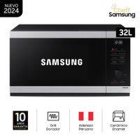 Combo Promocional-MG32DG4524ATPE Microondas Cheff Samsung con Grill Dorador 32L