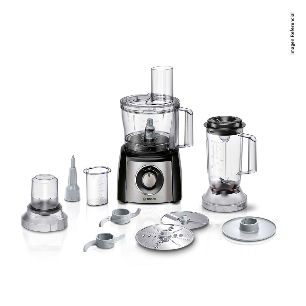 Procesador De Alimentos Bosch MCM3PM386 Multital Negro