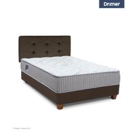 Dormitorio Americano Pocket Novo 1.5 Plazas Alfa Marrón