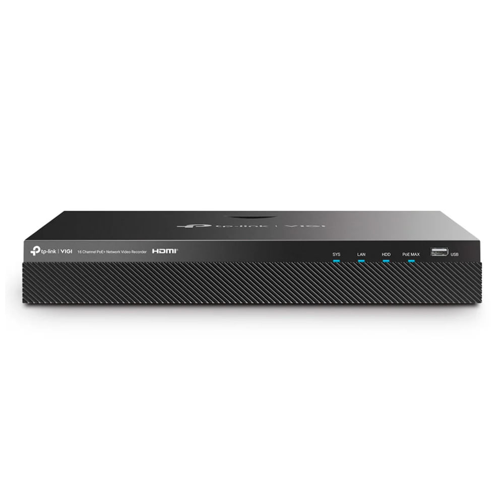 NVR TP-LINK VIGI NVR2016H-16MP 16 Canales PoE 140 W 320 Mbps HDMI 4K