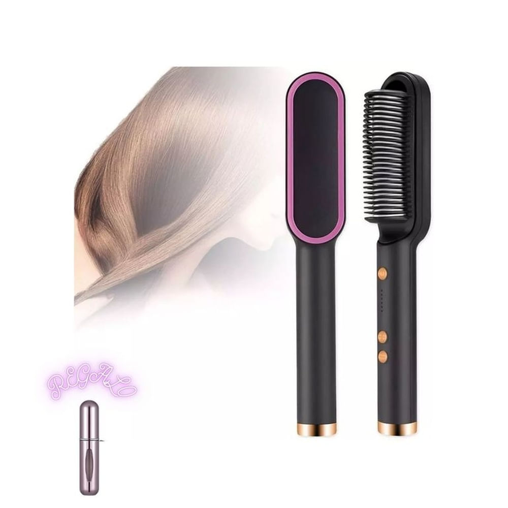 Cepillo Plancha Alisador  ? Regalo 1 Atomizador de Perfume