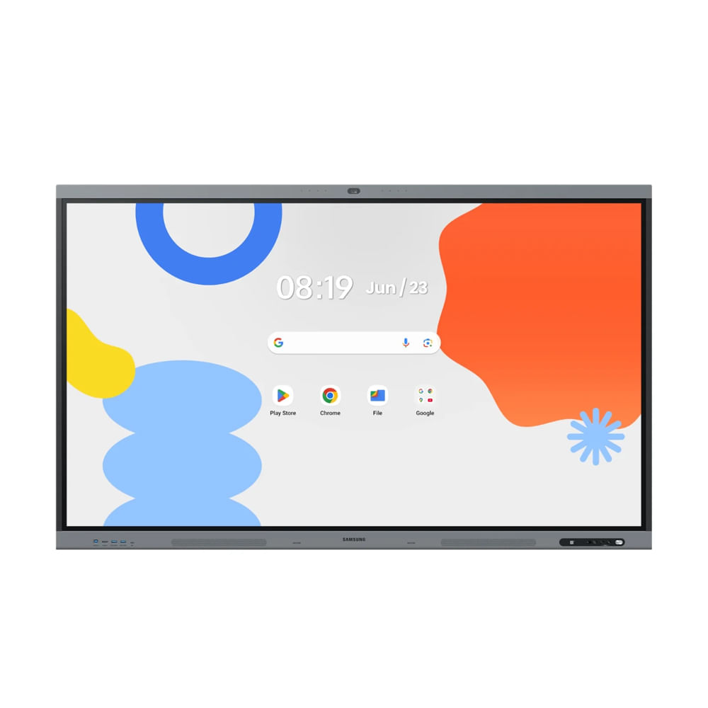 Pantalla Interactiva Samsung WA86F-P 86"" 4K UHD Táctil 40 puntos conectividad Wi-Fi 5