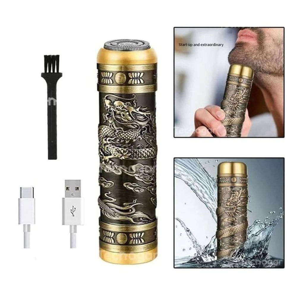Mini Afeitadora Rasurador Electrico                      Afeitador Portátil Recargable USB