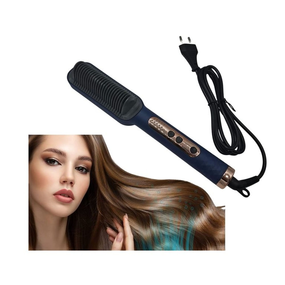 Peine De Cerámica Alisador  Electrico RAFF