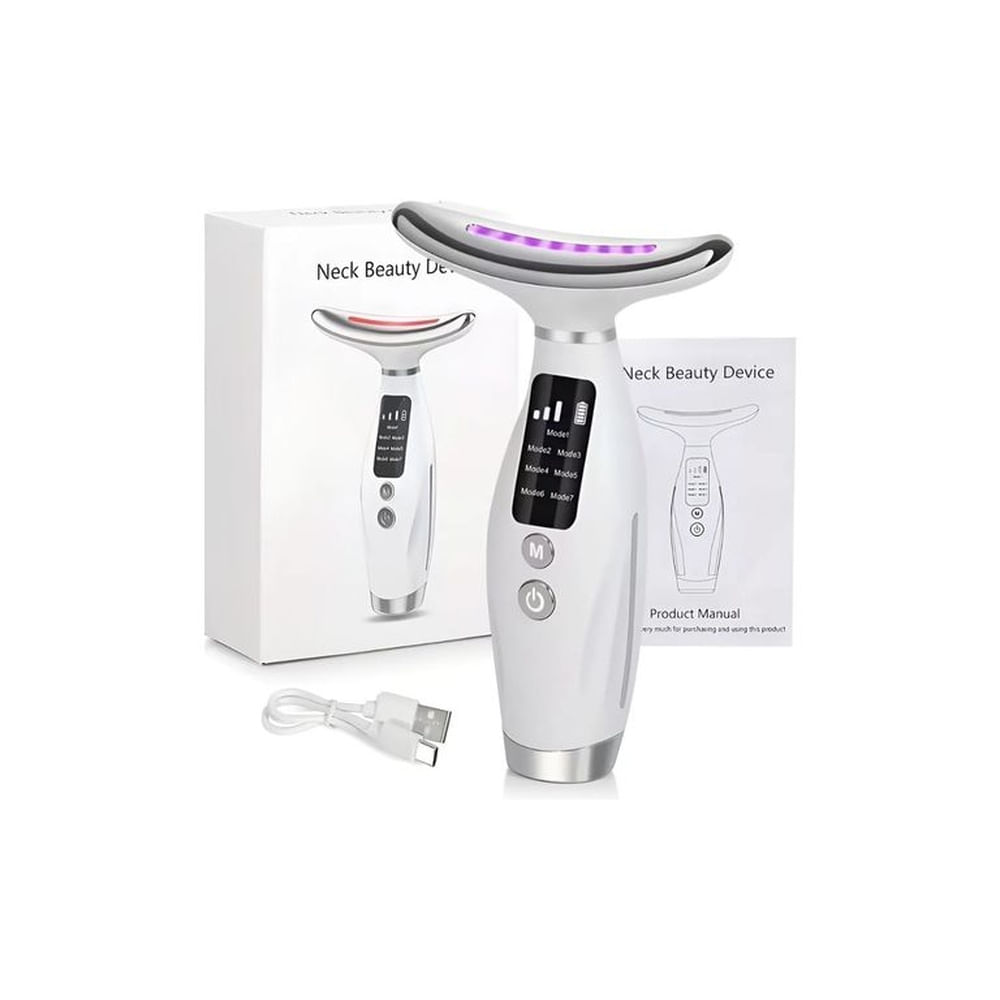 Masajeador Con Luz Reductor De Arrugas Y Papadas