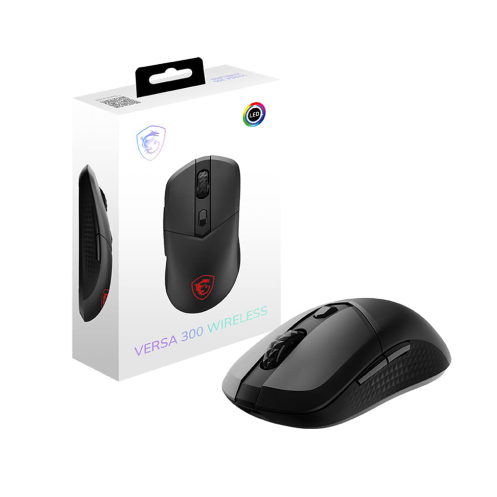 Mouse gaming MSI VERSA-300 Wireless Bluetooth 5.3 8000DPI
