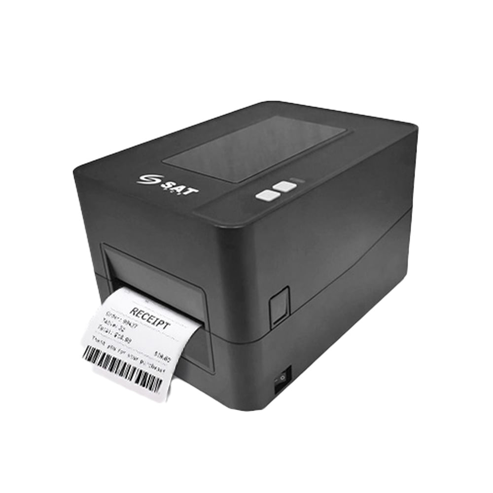 Impresora de código de barras SAT TT460 UE USB con conectividad por red