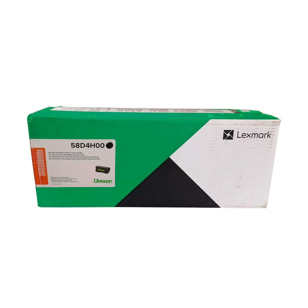 Toner Lexmark 58D4H00 15KPG para MS823 MX722 MX822 MX826