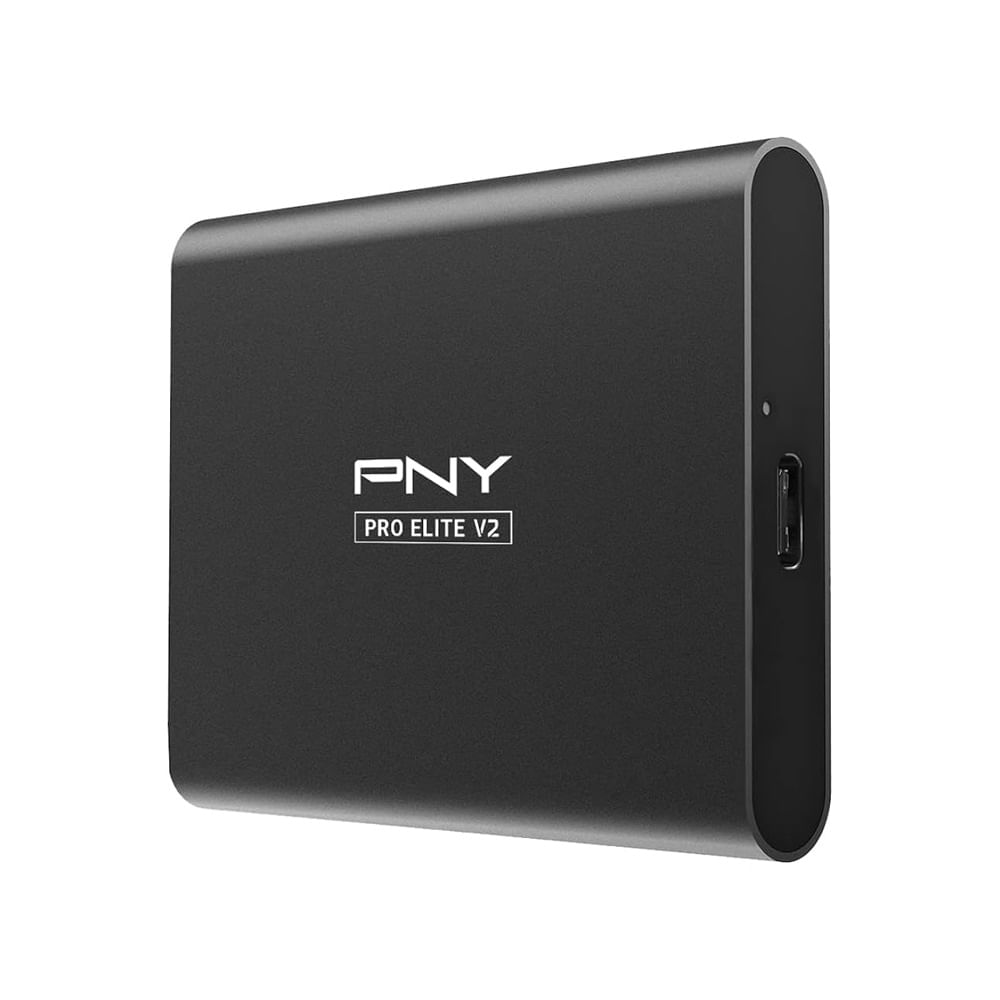 SSD externo PNY Pro Elite 1TB velocidad alta color negro