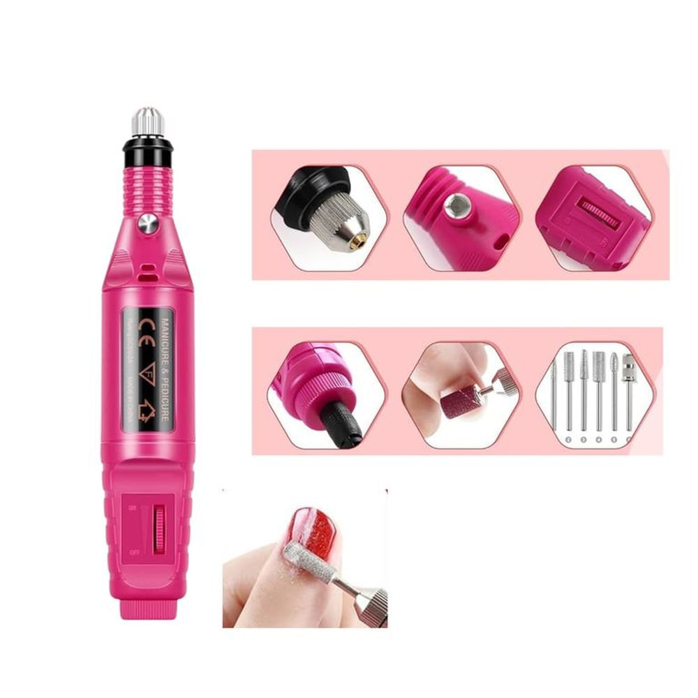 Limador Pulidor Para Uñas Manicure Pedicure Recargable