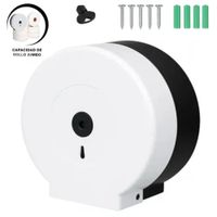 Dispensador de Papel Higiénico Jumbo ABS 27 cm Soporte